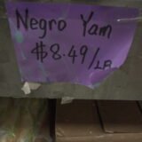 Negro Yam